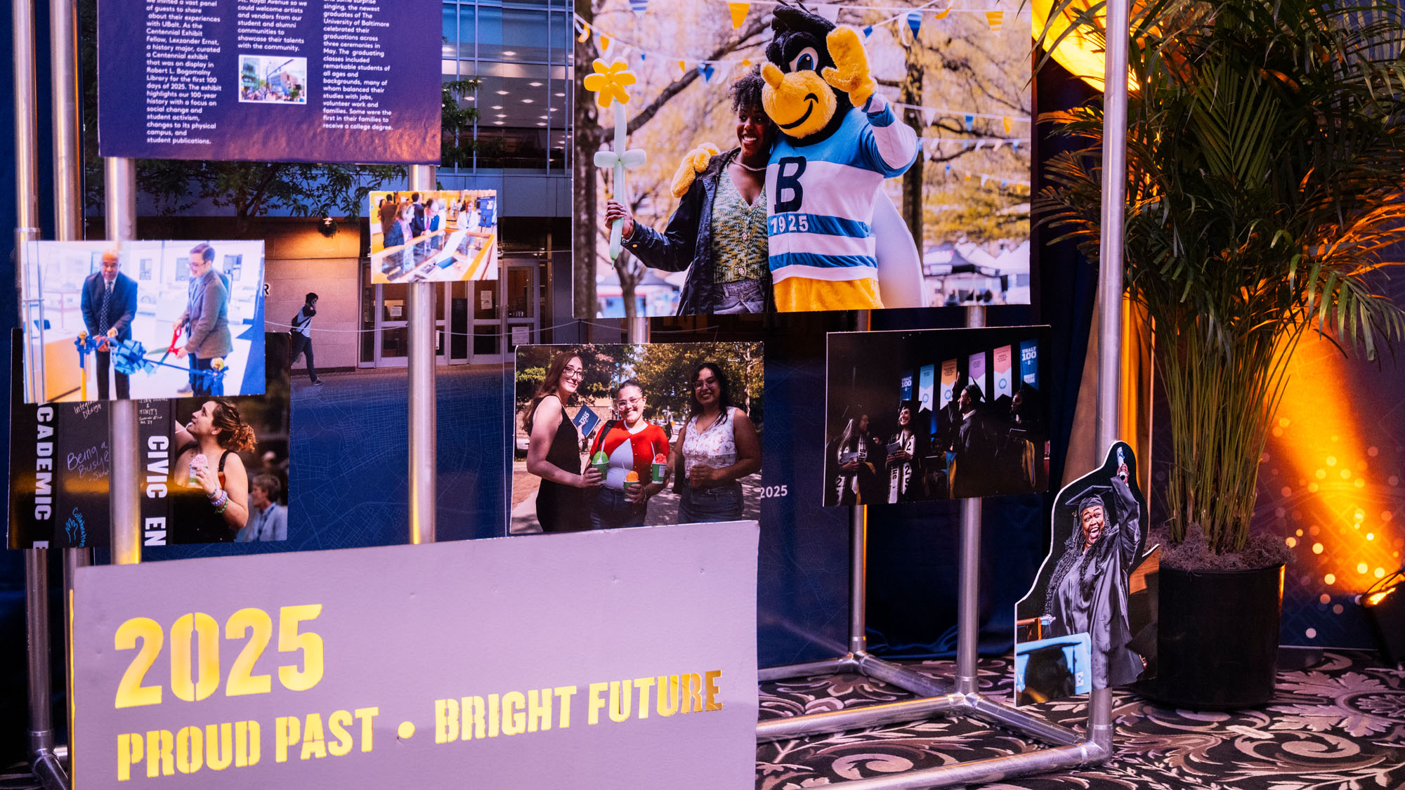 One of the Centennial exhibits shows a visual timeline of the 100 years. View the timeline that inspired the exhibit.