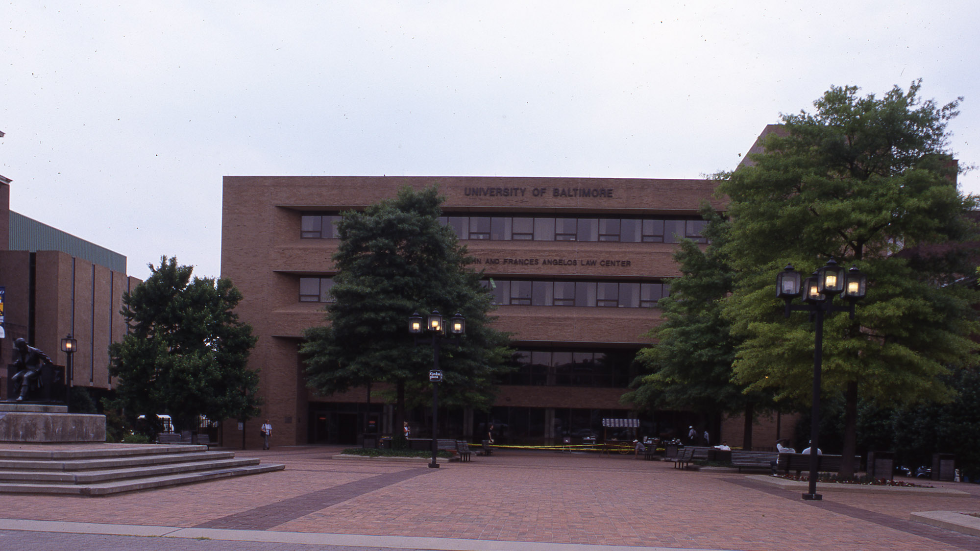 A view of the original law center.